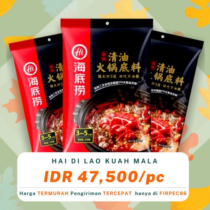 Gambar Bumbu Haidilao MALA PEDAS KEBAS SOUP/ KUAH MALA Qing You Mala dari toko heya undefined Tokopedia