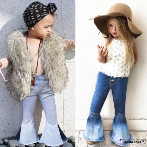 denim bell bottom jeans
