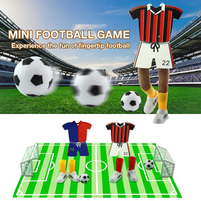Gambar J&F Mini Soccer Game Finger Toy Football Mat Funny Table Game Set dari Adz grosir undefined Tokopedia