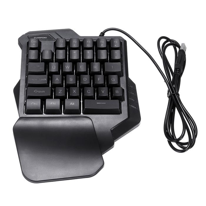 Gambar 34 Keys Satu Keyboard Handed Permainan Mini LED Backlit dari naturallimits undefined Tokopedia