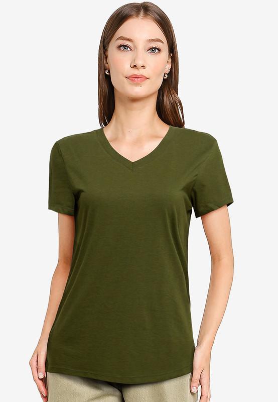 Promo Tolliver V Neck Basic Short 