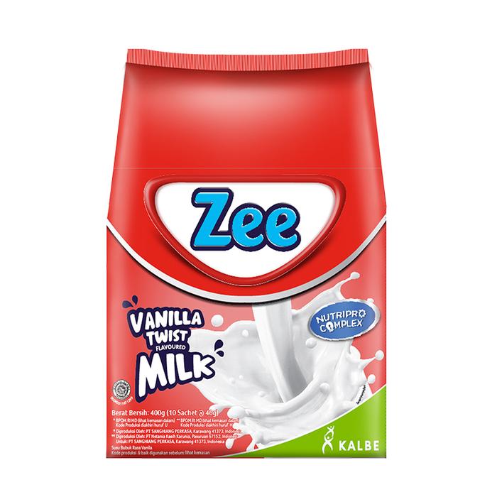 Gambar ZEE BAG VANILLA TWIST 10'S @40G dari Halomart.id undefined Tokopedia