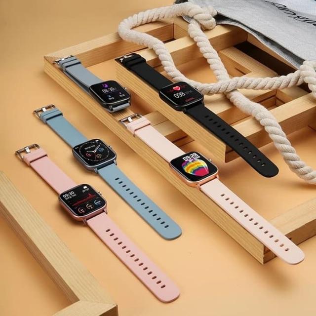 Jual XIAOMI AMAZFIT GTS BIP LITE Super Copy By Colmi P8 Hitam