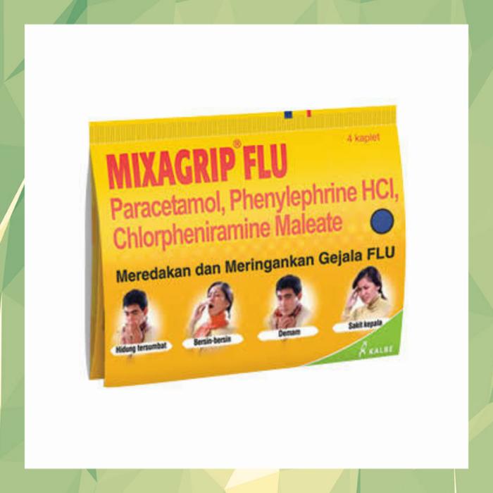 Gambar 《YC》 Mixagrip Flu 4 kaplet - OTC dari Splendour Oneline Shop undefined Tokopedia