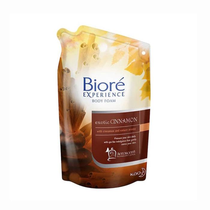 Gambar BIORE BODY FOAM EXOTIC CINNAMON POUCH 42 dari LOTTE Mart Indonesia undefined Tokopedia
