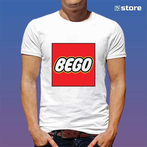 Jual Kaos Bego Plesetan Logo Lego 
