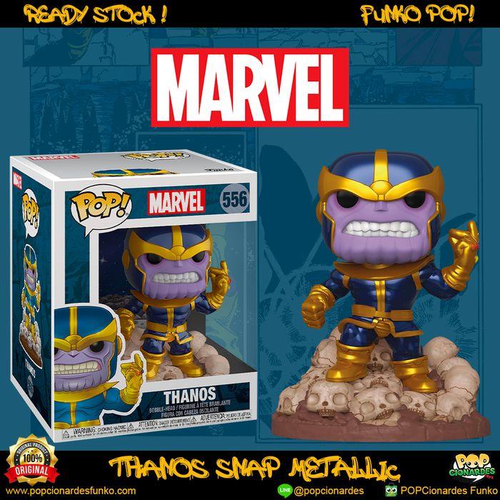 Pop Marvel Thanos With Sanctuary Thanos Pop Bobble Head