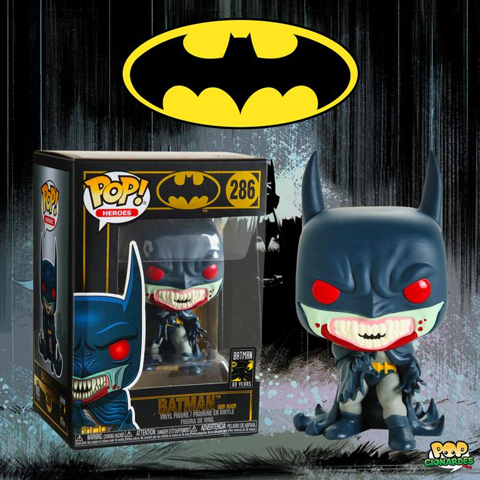Funko Batman Red Rain Batman Vampire Pop Funko Pop Dc Comics