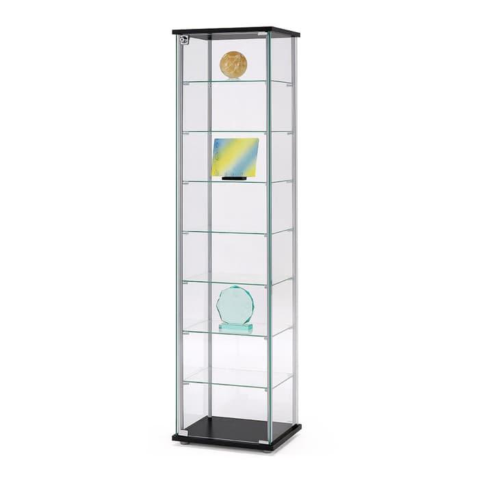 Gambar INFORMA Lemari Pajangan - NEWVY CURIO 8 TIER W/ LOCK BLACK dari mauuanita undefined Tokopedia