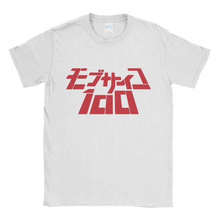 Gambar Baju Kaos Mob Psycho Type - Putih, XL dari Popless Clothing undefined Tokopedia