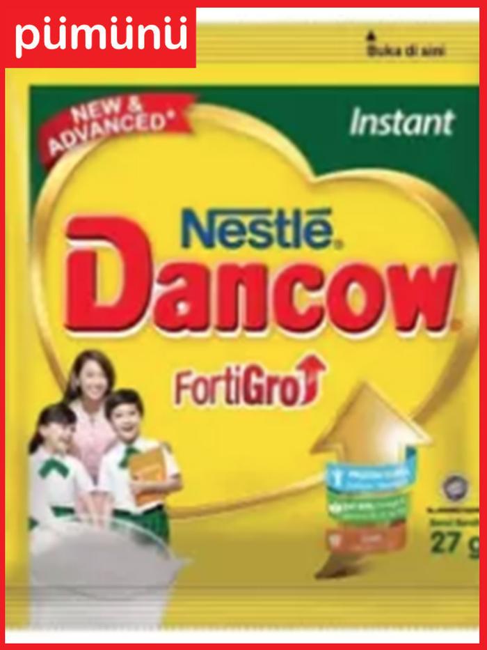 Gambar Dancow FortiGro Sachet Instan Susu Bubuk 27gr [1 Renteng / 10 Sachet] dari pumunu undefined Tokopedia