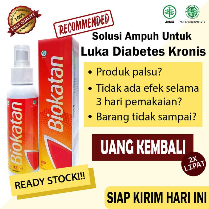 Gambar Obat Luka Gangren Diabetes Luka Basah dan Kering - Biokatan Ampuh dari biokatan undefined Tokopedia