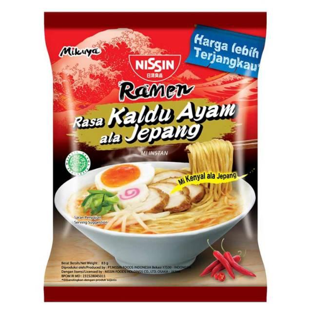 Gambar NISSIN Mikuya Ramen Tori Kara Rasa Kaldu Ayam 83 Gr - Mie Instant dari Zuppa Mart undefined Tokopedia