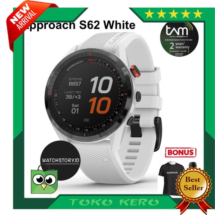 Garmin S62 Garmin Approach Jam Tangan Garmin Approach S62 Golf Gps