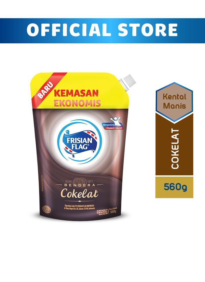 Gambar Frisian Flag Kental Manis 560G - Coklat dari KannaStore id undefined Tokopedia