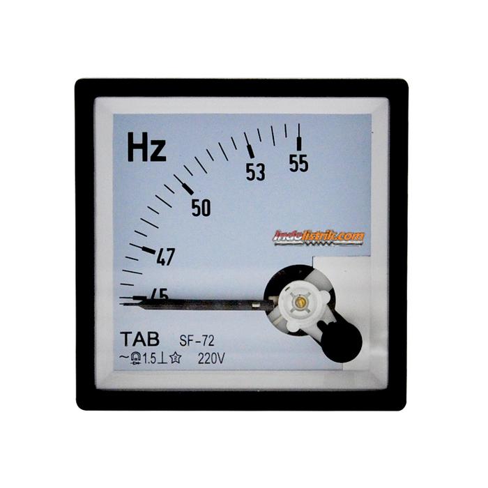 Gambar Frekuensi Meter Analog Jarum 45 - 55 HZ 72 x 72 TAB dari INDOLISTRIK OFFICIAL TNG undefined Tokopedia