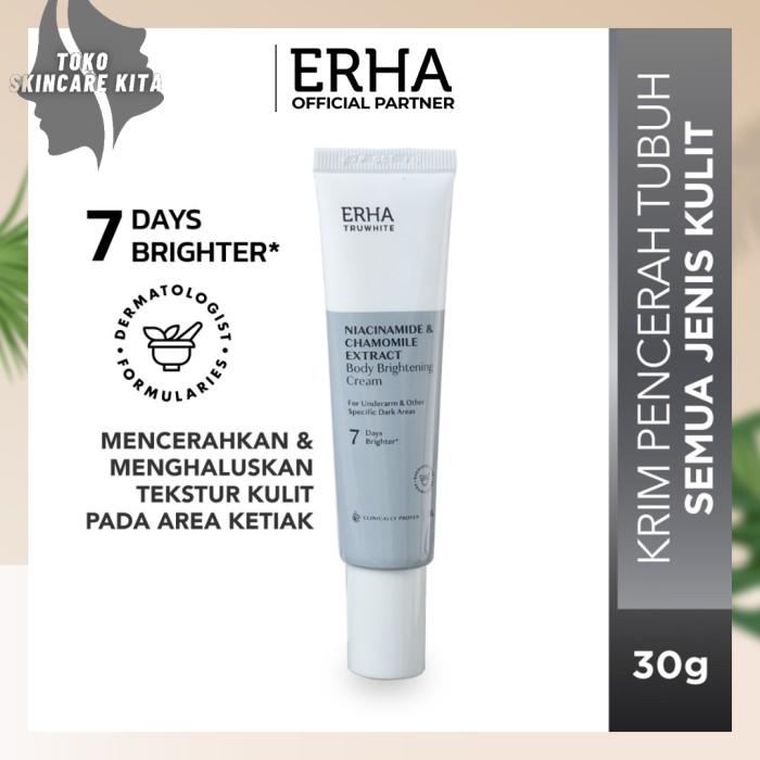 Gambar ERHA Truwhite Body Brightening Cream - Pencerah Tubuh & Ketiak dari YASMIN KIDS SHOP undefined Tokopedia