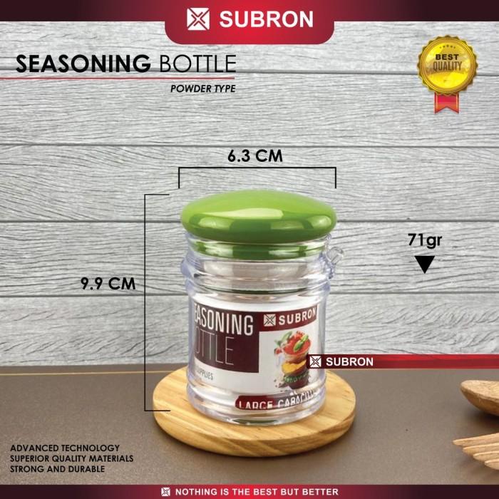 Gambar SUBRON Seasoning Bottle 180ml 200ml Botol Plastik Tempat Bumbu Gula - Powder dari SUBRON KITCHENWARE undefined Tokopedia