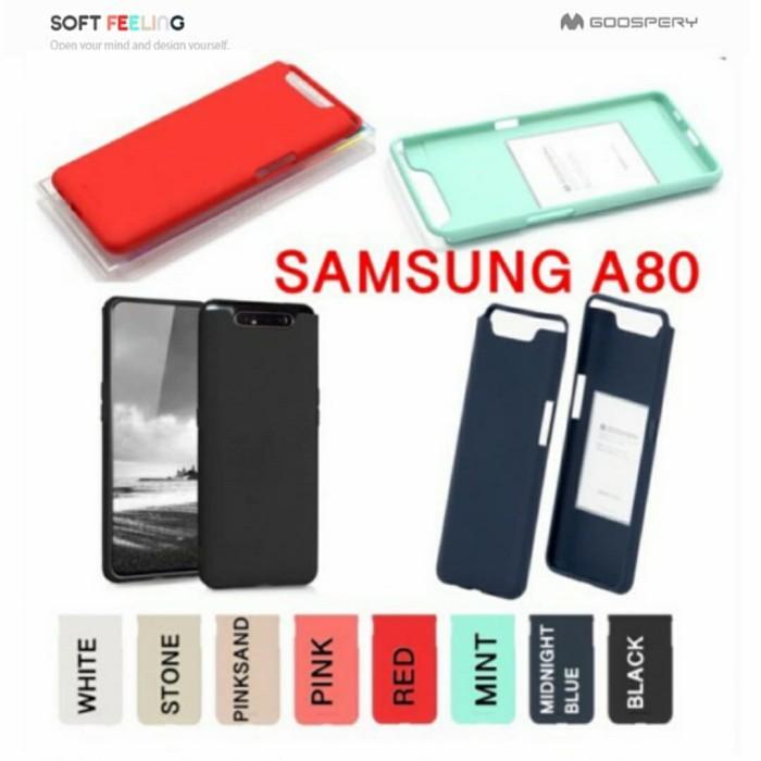 Gambar Case Samsung Galaxy A80 Soft Feeling Mercury Goospery Soft Jelly - Mint dari NANOFAST88 undefined Tokopedia