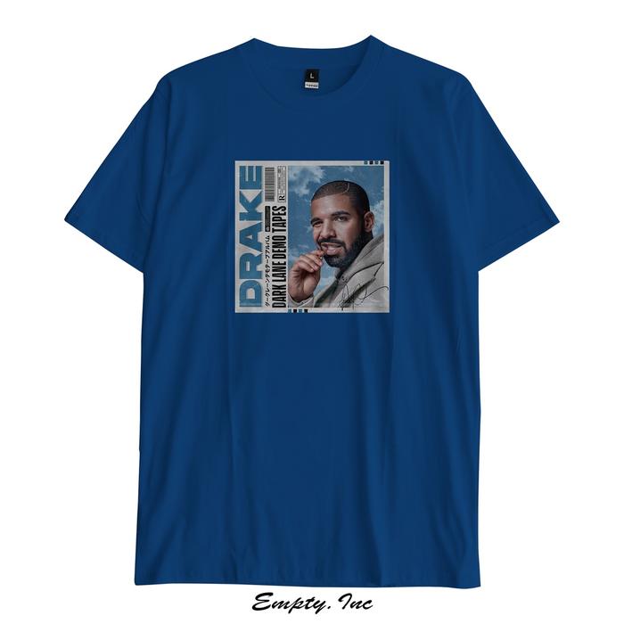 Gambar Drake Rap Tee Kaos Cover Art Homage T-Shirt - Red, S dari EmptyLegacy undefined 3 Tokopedia
