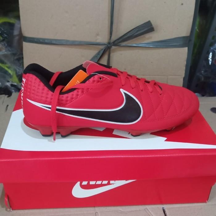 Gambar SEPATU BOLA NIKE TIEMPO MADE IN VIETNAM MERAH - Merah, 39 - Merah, 39 dari Harist_sport undefined Tokopedia