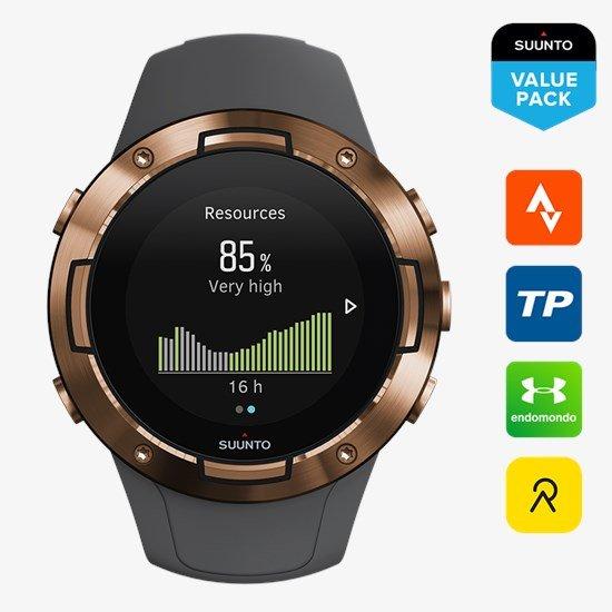 Suunto Gps Watch Long Battery Life Suunto All Black Compact GPS