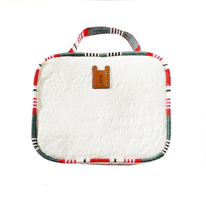 Gambar BIYA Tas Pouch Cicca - Merah Abu dari Fun Follows Function undefined Tokopedia