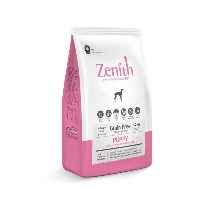 Jual BOWWOW Zenith Soft Kibble Puppy Chicken Potato Dog Food