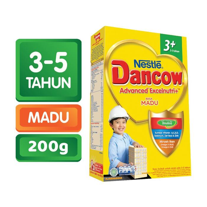 Gambar Nestle Dancow Advanced Excelnutri+ 3+ Madu 200gr - Susu Pertumbuhan dari LA TOSERBA 01 undefined Tokopedia