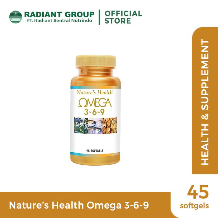Nature'S Health Omega 3-6-9 45 Softgels 