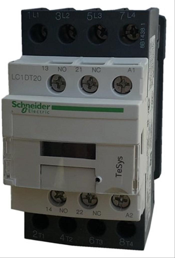 Contattore TeSys Deca 20A AC1 4P 1NA/1NC 230V 50/60Hz – Schneider Electric