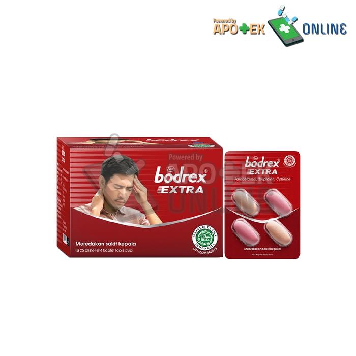 Gambar BODREX EXTRA 1 STRIP ISI 4 KAPLET dari Apotek Sami Sehat Delanggu undefined Tokopedia