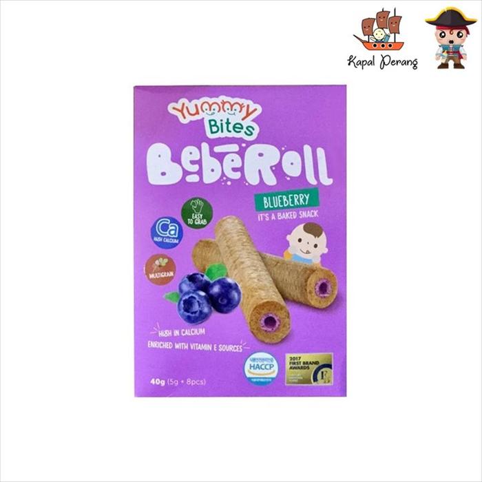 Gambar Yummy Bites Beberoll Rasa Blueberry 40 gram dari MilkTank undefined Tokopedia