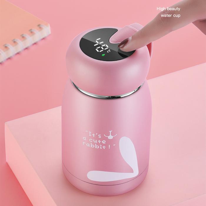 Gambar [Baru] 320ml Thermos Water Bottle Temperature Display Thermo Cup dari Red Paper Clip undefined Tokopedia