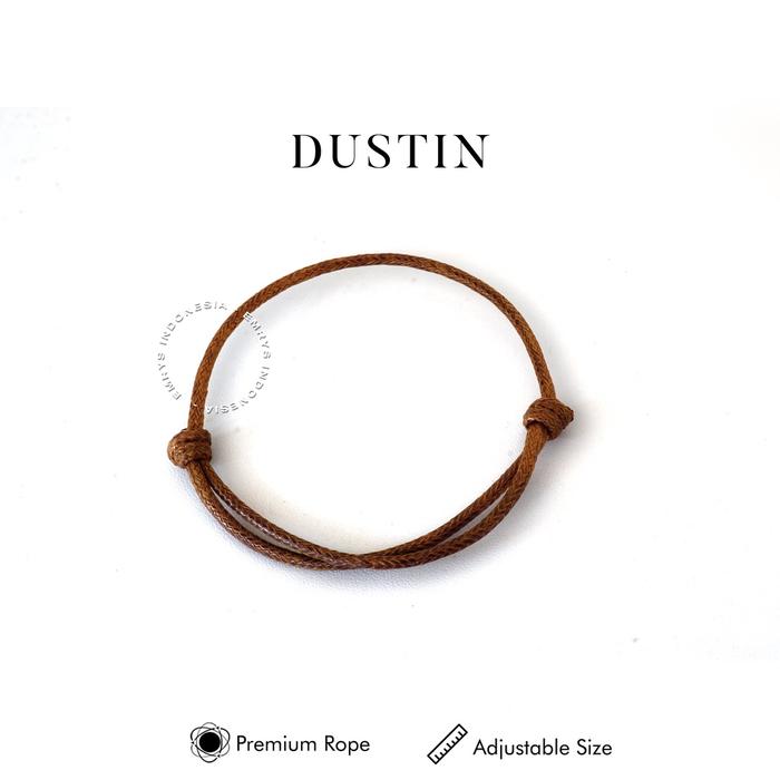 Gambar Emrys DUSTIN BROWN Gelang Couple - SINGLE, BROWN dari Emrysid undefined Tokopedia