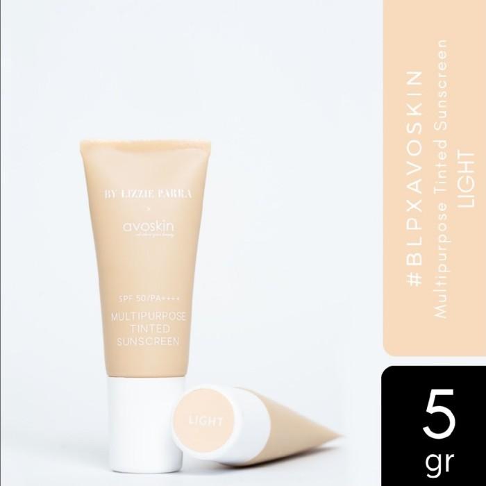 Gambar BLP X AVOSKIN Multipurpose Tinted Sunscreen Sunblock Sun Protector - BLP AVO, 5gr-Light dari @Beautyisyourss undefined Tokopedia