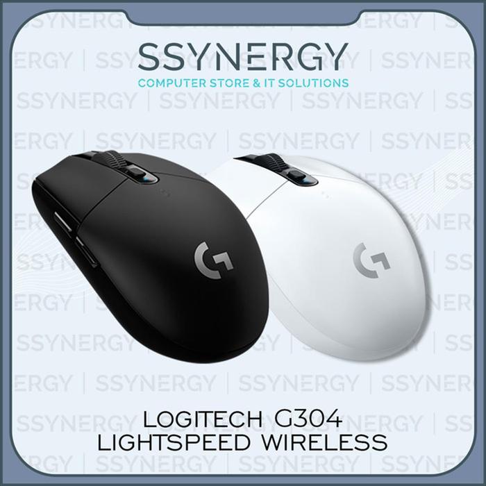 Gambar Logitech G304 Lightspeed Wireless Gaming Mouse - Putih - White dari Ssynergy.id undefined Tokopedia