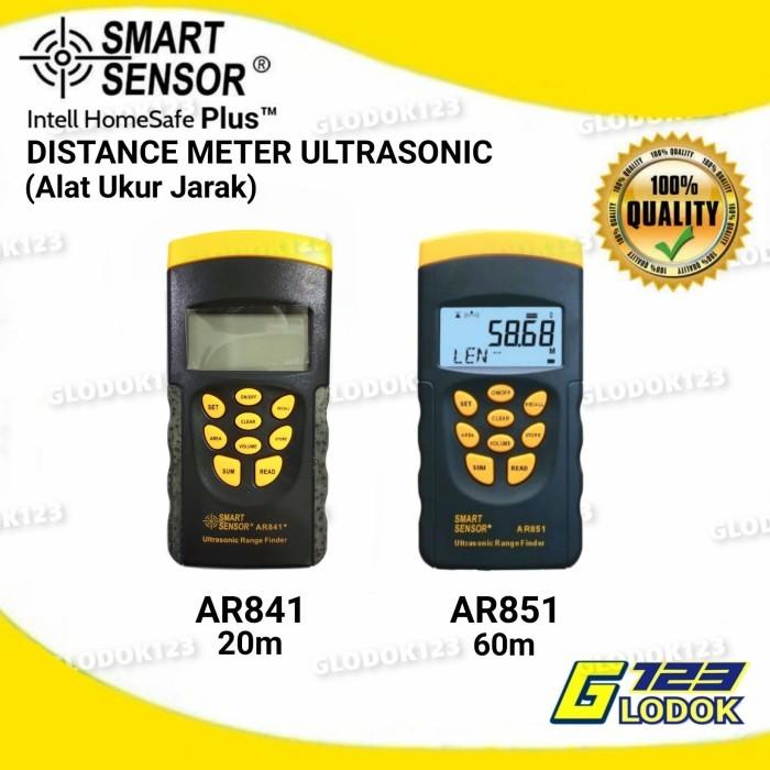 Gambar Alat Ukur Jarak Sensor Meteran Digital Laser Distance Measuring Meter - AR851, Packing Bubble dari Peony Glodok undefined Tokopedia