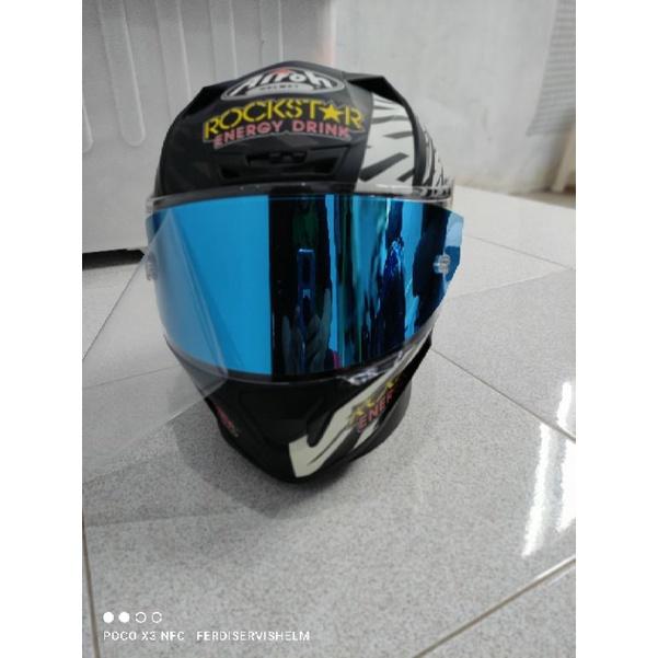 Jual Tear Off Airoh Valor Iridium Blue Premium Tearoff Lens Kab