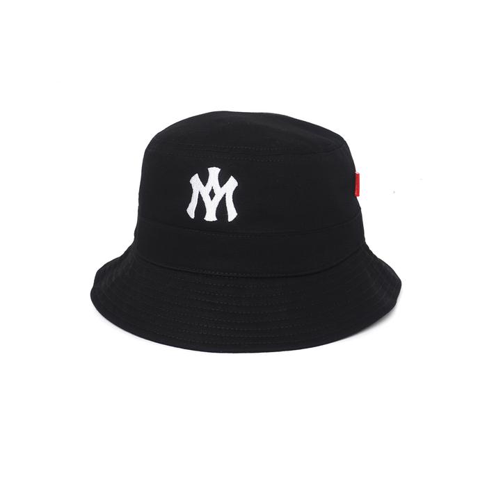 Topi Bucket Hat Monochrome Neoo - Hitam 