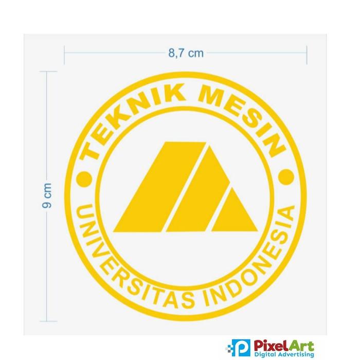 Jual STICKER TEKNIK MESIN UI UNIVERSITAS INDONESIA - Jakarta Pusat ...