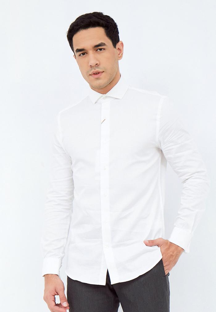Wood Formal Shirt 2-LSILXC221H282 White 