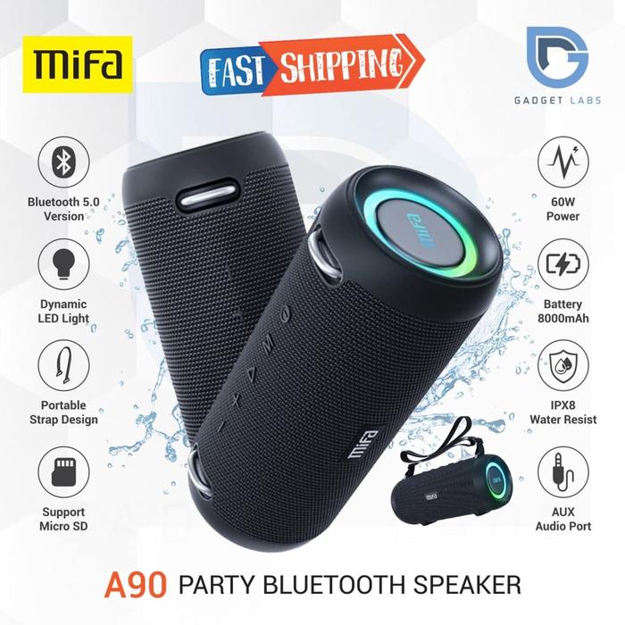 新品 MIFA A90 Bluetoothスピーカー IPX7防水 60W大音量 スピーカー