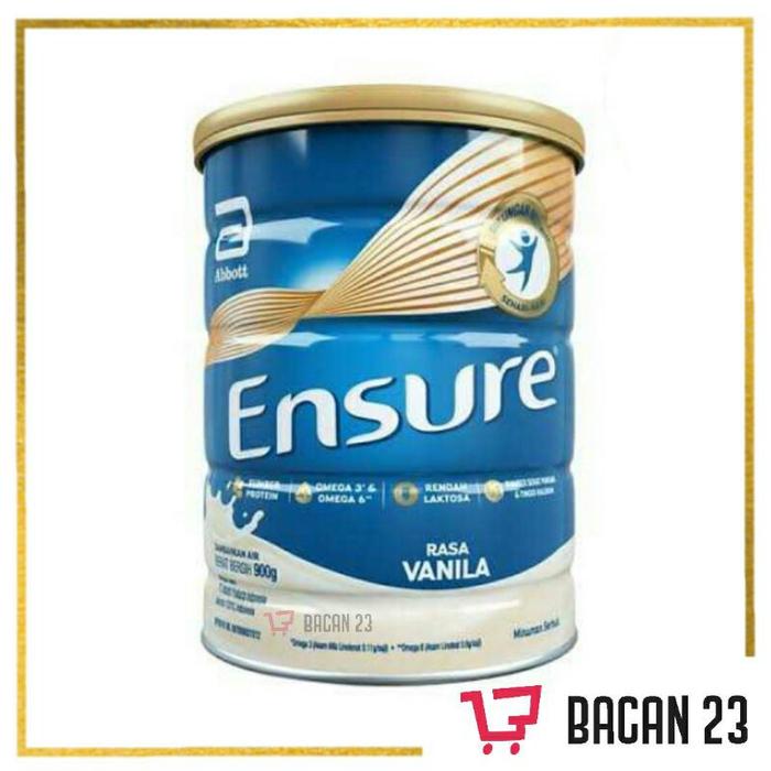 Gambar Susu Ensure Vanila 900gr Susu Bubuk Formula Rasa Vanilla Bacan dari Manda tokostore undefined Tokopedia