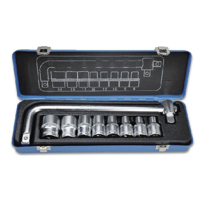 Gambar MULTIPRO KUNCI SOK SET SOCKET SET 1/2" 11PCS 12PT 8-24MM ORI dari Lakoni Pro Jakarta undefined Tokopedia