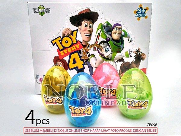 Toy Story Figure Surprise Egg Mainan Anak Telur Kejutan Woody Koboy