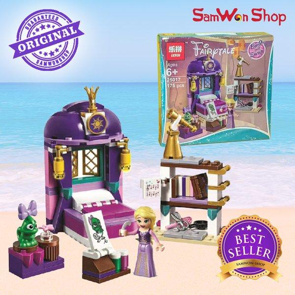 Jual LEGO LEPIN DISNEY RAPUNZEL CASTLE BEDROOM 25017 MAINAN BRICK