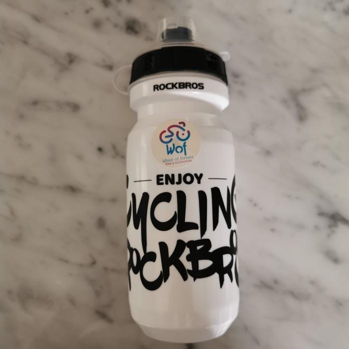 Gambar ROCKBROS Bicycle Sport Bidon Bottle Water Botol Sepeda 600ml DC-BT68 - White dari Wof Wheel of Fortune Official undefined Tokopedia