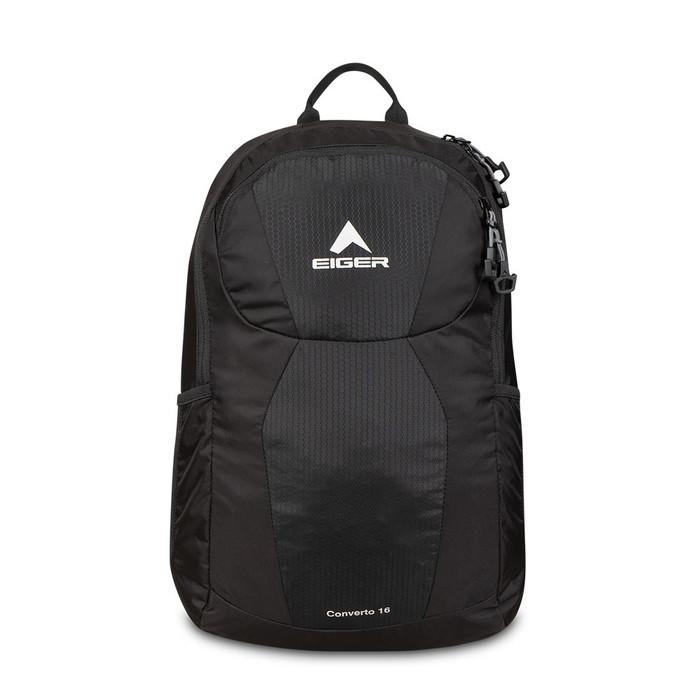 Gambar TAS RANSEL EIGER Z-FOLDED CONVERTO 16 1FA DAYPACK - Hitam, All Size dari Shoots Official undefined Tokopedia