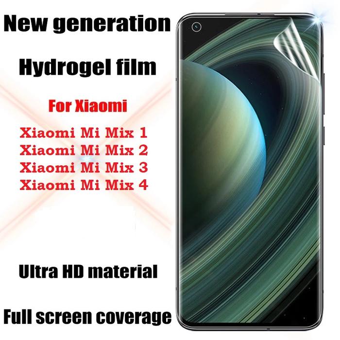 Gambar XIAOMI MI MIX 1 MI MIX 2 MI MIX 3 MI MIX 4 HYDROGEL ANTI GORES - CLEAR dari Laku Murah_NEW undefined Tokopedia